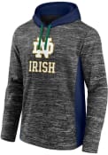 Notre Dame Fighting Irish Chiller Fleece Hood - Charcoal