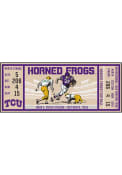 TCU Horned Frogs 30x72 Ticket Runner Interior Rug