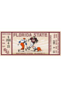 Florida State Seminoles 30x72 Ticket Runner Interior Rug