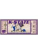Purple K-State Wildcats 30x72 Ticket Runner Interior Rug