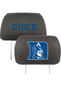 Sports Licensing Solutions Duke Blue Devils Universal Auto Head Rest Cover - Black