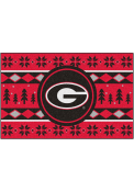 Georgia Bulldogs 19x30 Holiday Sweater Starter Interior Rug