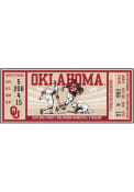 Oklahoma Sooners 30x72 Ticket Runner Interior Rug