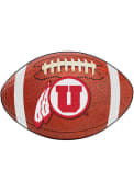 Utah Utes 20x32 Football Interior Rug