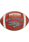 Nevada Wolf Pack 20x32 Football Interior Rug