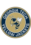 GA Tech Yellow Jackets 27 Roundel Interior Rug