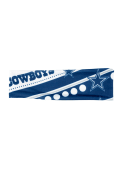 Dallas Cowboys Womens Stretch Patterned Headband - Navy Blue