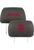 Sports Licensing Solutions Indiana Hoosiers 10x13 Auto Head Rest Cover - Black