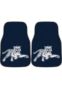 Sports Licensing Solutions Jackson State Tigers 2-Piece Carpet Car Mat - Navy Blue