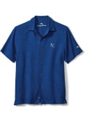 Kansas City Royals Tommy Bahama Al Fresco Jacquard Dress Shirt - Blue
