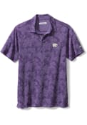 K-State Wildcats Tommy Bahama Sport Palmetto Palms Polo Shirt - Purple