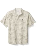 Chicago White Sox Tommy Bahama Reign Forest Fronds Dress Shirt - Oatmeal