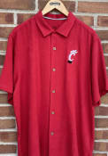 Tommy Bahama Red Cincinnati Bearcats Sport Tropic Isles Camp Dress Shirt