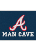 Atlanta Braves 60x71 Man Cave Tailgater Mat Outdoor Mat