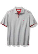 Tommy Bahama Mens Grey Cincinnati Bearcats Sport Tailgater Polo Shirt