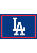Los Angeles Dodgers 5x8 Plush Interior Rug