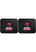 Sports Licensing Solutions Tampa Bay Buccaneers Super Bowl LV Champion 2 Piece Utility Car Mat - Black