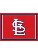 St Louis Cardinals 8x10 Plush Interior Rug