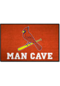 St Louis Cardinals 19x30 Man Cave Starter Interior Rug
