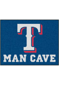 Texas Rangers 34x42 Man Cave All Star Interior Rug
