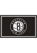 Brooklyn Nets 4x6 Plush Interior Rug