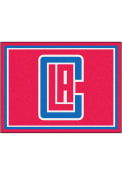 Los Angeles Clippers 8x10 Plush Interior Rug