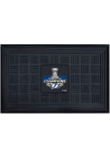 Tampa Bay Lightning 2021 Stanley Cup Champions Medallion Door Mat
