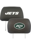 Sports Licensing Solutions New York Jets 10x13 Auto Head Rest Cover - Black