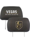 Sports Licensing Solutions Vegas Golden Knights 10x13 Auto Head Rest Cover - Black