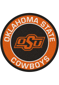 Oklahoma State Cowboys 27 Roundel Interior Rug
