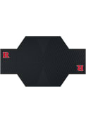 Sports Licensing Solutions Rutgers Scarlet Knights Motorcycle Car Mat - Black