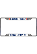 Illinois Fighting Illini Logo License Frame