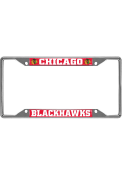 Chicago Blackhawks Logo License Frame