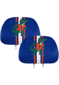 Sports Licensing Solutions Florida Gators Printed Auto Head Rest Cover - Blue