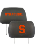 Sports Licensing Solutions Syracuse Orange 10x13 Auto Head Rest Cover - Black