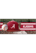 Alabama Crimson Tide 30x72 Baseball Runner Interior Rug
