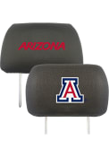 Sports Licensing Solutions Arizona Wildcats 10x13 Auto Head Rest Cover - Black