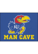 Kansas Jayhawks 34x42 Man Cave All Star Interior Rug