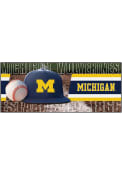 Michigan Wolverines 30x72 Baseball Runner Interior Rug