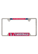 St Louis Cardinals Metal License Frame