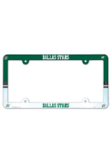Dallas Stars Plastic Full Color License Frame