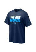 Nike Villanova Wildcats Navy Blue We Are Tee