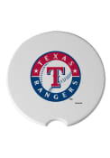 Texas Rangers Ceramic 2 Pack Car Coaster - White
