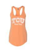 TCU Horned Frogs Juniors Orange Alyssa Tank Top