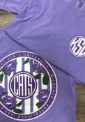 K-State Wildcats Womens Purple Comfort Colors T-Shirt