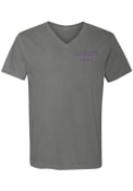 K-State Wildcats Womens Comfort Colors T-Shirt - Grey