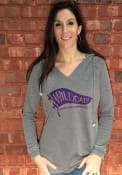 K-State Wildcats Womens Kaylee Hooded Sweatshirt - Black