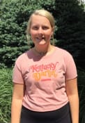 Kentucky Women's Desert Pink Darlin' Cropped Short Sleeve T-Shirt