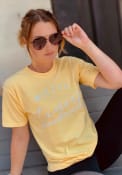 Missouri Tigers Womens New Basic T-Shirt - Yellow