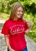 Nebraska Cornhuskers Womens New Basic T-Shirt - Red